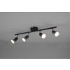 Reality Paris Ceiling Light black, 4-light sources