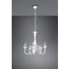 Trio Elsa chandelier white, 5-light sources