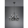 Trio Elsa chandelier anthracite, 9-light sources