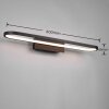 Trio Gianni Wall Light LED black, 1-light source