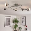 STRAUMNES Ceiling Light LED chrome, 5-light sources
