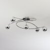STRAUMNES Ceiling Light LED chrome, 5-light sources