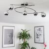 STRAUMNES Ceiling Light LED chrome, 5-light sources