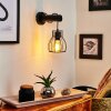 GONDO Wall Light black, 1-light source