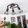 BARIPADA Ceiling Light brown, black, 3-light sources