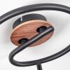 BARIPADA Ceiling Light brown, black, 3-light sources