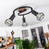 BARIPADA Ceiling Light brown, black, 3-light sources