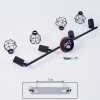 BARIPADA Ceiling Light brown, black, 4-light sources