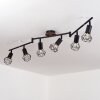 BARIPADA Ceiling Light brown, black, 6-light sources