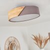 MJELSTAD Ceiling Light brown, grey, white, 2-light sources