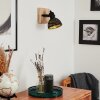 OSINA Wall Light brown, black, 1-light source