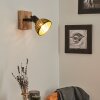 OSINA Wall Light brown, black, 1-light source