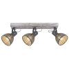 Globo MORI Ceiling Light brown, white, 3-light sources