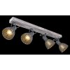Globo MORI Ceiling Light brown, white, 4-light sources