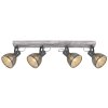 Globo MORI Ceiling Light brown, white, 4-light sources