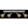 Globo MORI Ceiling Light brown, white, 4-light sources