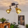 GOMSRUD Ceiling Light black, 2-light sources