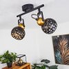 GOMSRUD Ceiling Light black, 2-light sources