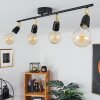 MUSLAND Ceiling Light gold, black, 4-light sources