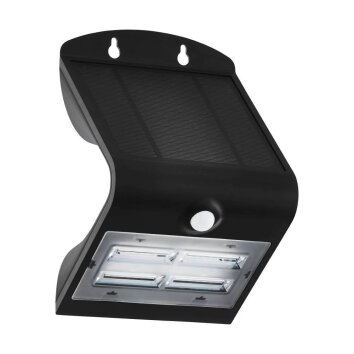 Eglo-Leuchten LAMOZZO Solar lights LED black, 1-light source, Motion sensor