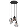 Eglo-Leuchten DISTAFF Pendant Light black, 3-light sources