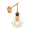Eglo-Leuchten TARBES Wall Light brass, 1-light source