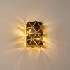 OSBY Wall Light gold, black, 2-light sources