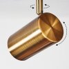 ZUOZ Ceiling Light antique brass, 4-light sources