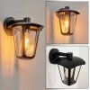 VENNESHAMM Outdoor Wall Light black, 1-light source