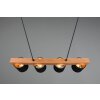Reality CAMERON Pendant Light brown, 4-light sources