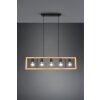 Trio-Leuchten AGRA Pendant Light black, 5-light sources
