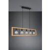 Trio-Leuchten AGRA Pendant Light black, 5-light sources