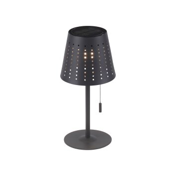 Leuchten-Direkt MANDY Table lamp LED anthracite, 1-light source