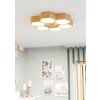 Eglo-Leuchten MIRLAS Ceiling Light brown, 6-light sources