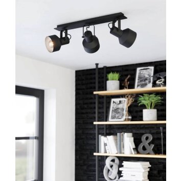 Eglo-Leuchten CASIBARE Ceiling Light black, 3-light sources