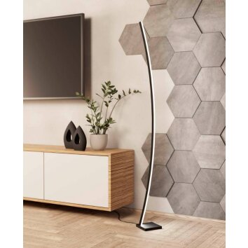 Eglo-Leuchten PICACHA Floor Lamp LED black, 1-light source