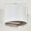 STRANDAA Wall Light LED white, 2-light sources