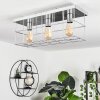 FEVAAG Ceiling Light chrome, silver, 3-light sources
