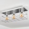 FEVAAG Ceiling Light chrome, silver, 3-light sources