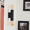 TULLA Wall Light black, 2-light sources