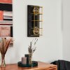 FEVAAG Wall Light gold, black, 2-light sources