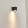 SKAABU Outdoor Wall Light black, white, 1-light source