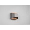 Trio-Leuchten ARINO Wall Light LED dark brown, matt nickel, 1-light source