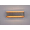 Trio-Leuchten ARINO Wall Light LED dark brown, matt nickel, 1-light source