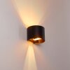 Badajoz Wall Light LED copper, black, 1-light source