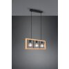 Trio-Leuchten AGRA Pendant Light black, 3-light sources