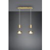 Trio-Leuchten FRANKLIN Pendant Light LED brass, 2-light sources