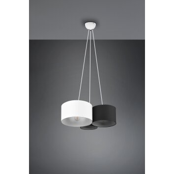 Trio-Leuchten HOTEL Pendant Light white, 3-light sources