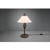 Trio-Leuchten RUSTICA Table lamp rust-coloured, 2-light sources
