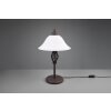 Trio-Leuchten RUSTICA Table lamp rust-coloured, 2-light sources